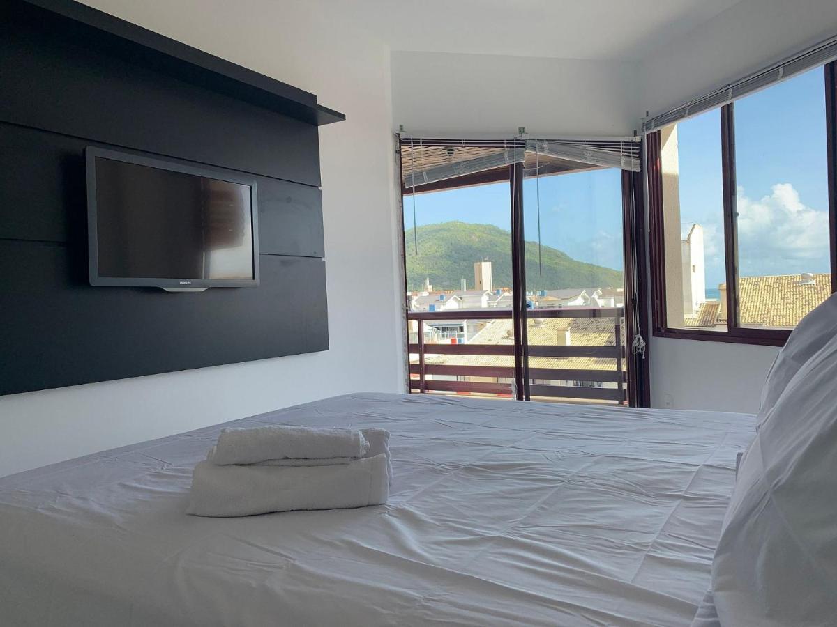 Apartamento Com Vista Do Mar Em Residencial Com Piscina Florianópolis Esterno foto