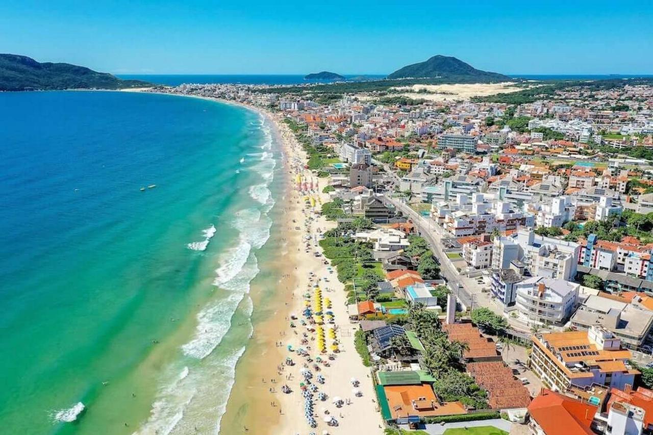 Apartamento Com Vista Do Mar Em Residencial Com Piscina Florianópolis Esterno foto