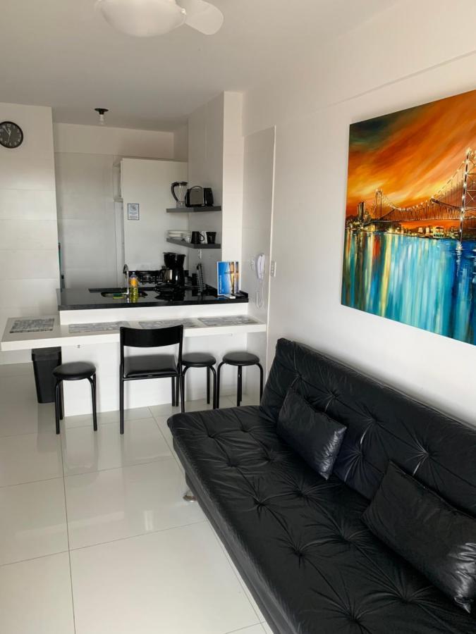 Apartamento Com Vista Do Mar Em Residencial Com Piscina Florianópolis Esterno foto