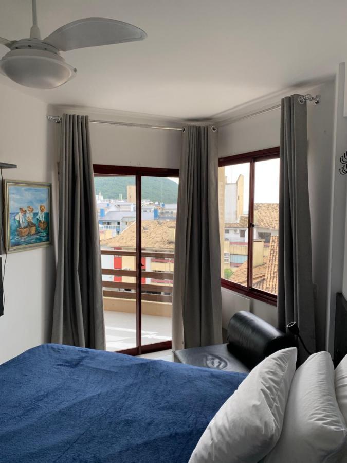 Apartamento Com Vista Do Mar Em Residencial Com Piscina Florianópolis Esterno foto