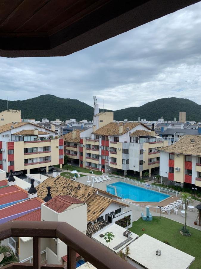 Apartamento Com Vista Do Mar Em Residencial Com Piscina Florianópolis Esterno foto