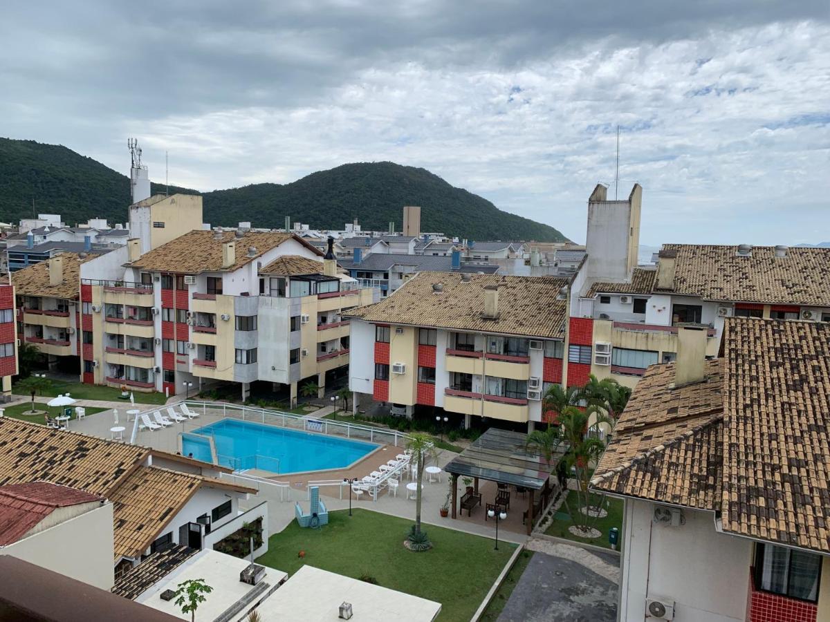 Apartamento Com Vista Do Mar Em Residencial Com Piscina Florianópolis Esterno foto