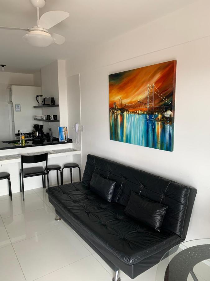 Apartamento Com Vista Do Mar Em Residencial Com Piscina Florianópolis Esterno foto