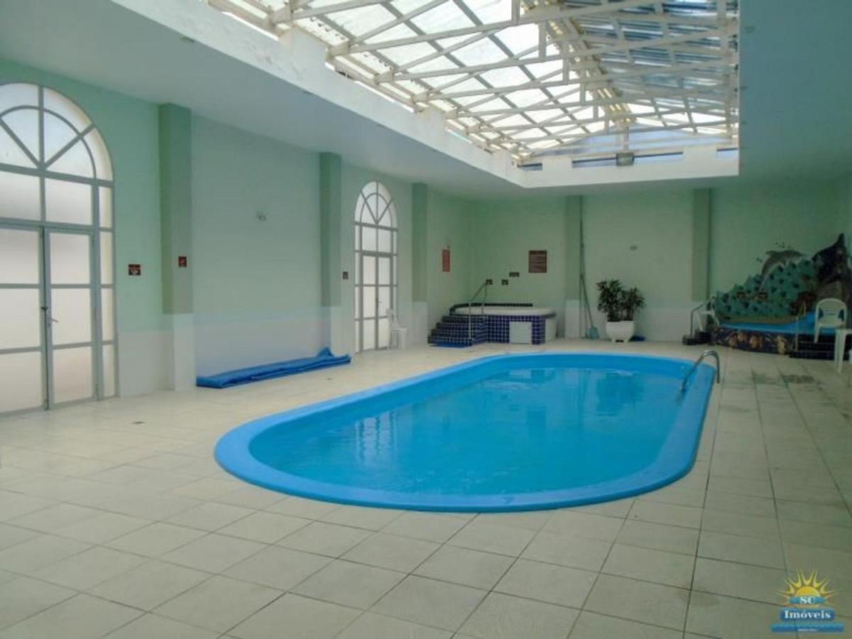 Apartamento Com Vista Do Mar Em Residencial Com Piscina Florianópolis Esterno foto