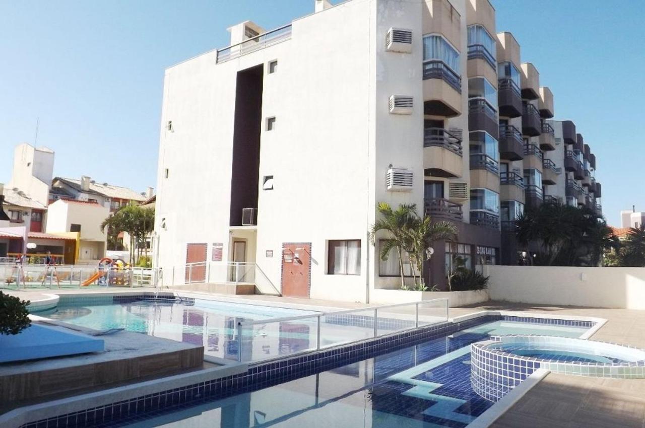Apartamento Com Vista Do Mar Em Residencial Com Piscina Florianópolis Esterno foto